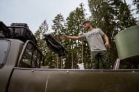 H&auml;rkila Modi T-Shirt Light grey melange Anwendung 2