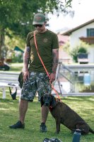 Blaser Herren Argali Circle T 25 T-Shirt Dunkel Oliv