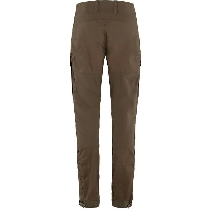 Fj&auml;llr&auml;ven Forest Hybrid Hose Damen olive hinten