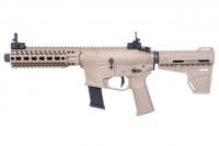 GSG Ares M4 45 Pistol - S Class-L Dark Earth Softair Gewehr link kurzes Magazin