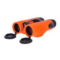 Swarovski EL Range 10x42 Fernglas mit Tracking Assistant Orange seitlich vorne