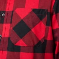 Seeland Toronto Hemd Red check Brusttasche