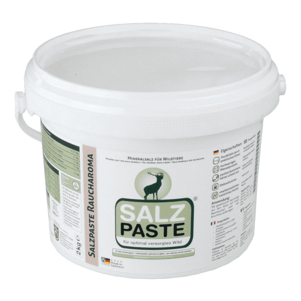 Eurohunt Salzpaste 2 kg Eimer Raucharoma Eurohunt Salzpaste 2 kg Eimer Raucharoma