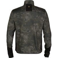 H&auml;rkila NOCTYX Camo Fleecejacke AXIS MSP Black/Black R&uuml;ckansicht