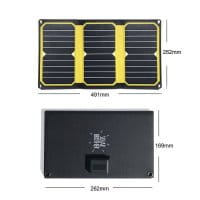 SolarBrother Sunmoove Solar-Ladeger&auml;t 16 Watt Abmessungen