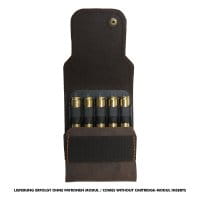 AKAH Patronenetui aus B&uuml;ffelleder mit Pull-Up innen