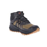 KEEN Zionic Mid Waterproof Wanderstiefel Dark Olive/Scarlet Ibis seitlich 1
