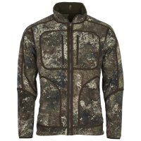 Pinewood Furudal Reversible Camou Fleece Jacke Strata Vorderseite 