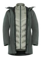 Jack Wolfskin Icecape 3in1 Daunenjacke Damen