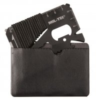 MIL-TEC Survival Tool Paracord Schwarz m. H&uuml;lle
