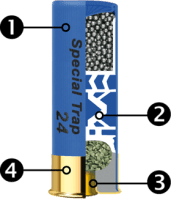 Rottweil Special Trap 12/70 2,4mm 24g