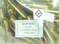 PRVI/PPU 8x57 IS (Bulk-Pack) Vollmantel 198 gr. - 100 Stk
