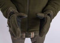 Pinewood Hunter Pro Handschuh Moss Green Detail 2