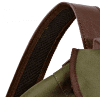 AKAH Canvas Rucksack lautlos Rucksack