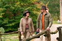 Blaser Ron Insulation Shacket Herren Dunkeloliv Imagebild 2