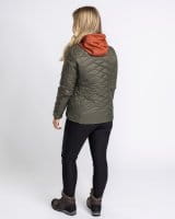 Pinewood Abisko Insulation Lite Damen Jacke Gr&uuml;n Detail 2