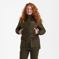 Deerhunter Lady Eagle Winterjacke Tarmac green Detail 1