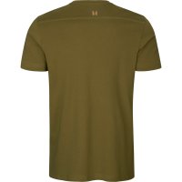 H&auml;rkila Logo 2er-Pack T-Shirt oliv R&uuml;ckseite