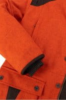 Rascher Signal-Lodenjacke Thinsulate Signalfarben Detail 2
