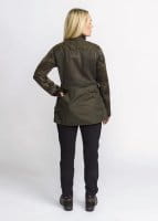 Pinewood Cadley Schie&szlig;weste Damen Moss Green Detail 3