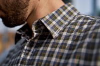 H&auml;rkila Fjell Kurzarmhemd Naval Blue Check