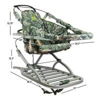 Summit 180 Max SD Treestand kletternder Baumsitz Abma&szlig;e