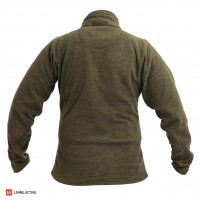 Hart Fleecejacke Wagrain-FZ Olivgr&uuml;n/Schwarz R&uuml;ckseite 