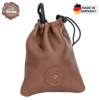 AKAH Leckerlibeutel aus Elchleder Ansicht