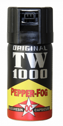 Pfefferspray TW1000 Man (40 ml/Nebel) Pepper Fog in Blisterverpackung Pfefferspray TW1000 Man (40 ml/Nebel) Pepper Fog in Blisterverpackung