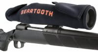 ScopeMitt Premium Neopren Zielfernrohr Cover mit Flip-up Laschen Schwarz