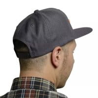 Blaser Classic Snapback Kappe Grau R&uuml;ckseite