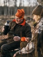 Pinewood Camou Beanie Strata Blaze Anwendung 3