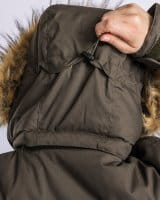 Pinewood Finnveden Winter Parka Damen D.Olive Detail 4