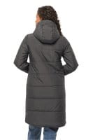 Jack Wolfskin Deutzer Coat Wintermantel Damen Phantom Imagebild 2