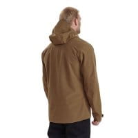 Sarek Shell Jacke mit Kapuze mann hinten