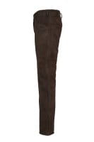 Hubertus Stiefel-Lederhose Dunkeloliv