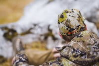 Blaser Camo Kappe Herren Kopf hinten