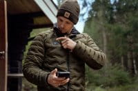 H&auml;rkila clim8 Insulated Heizjacke Willow green outdoor