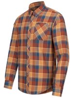 Blaser Charles Hemd Herren braun/blau links