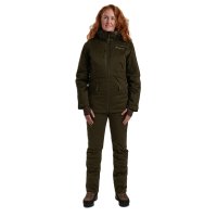 Deerhunter Lady Excape Winter Jacke Art green Frau Outfit