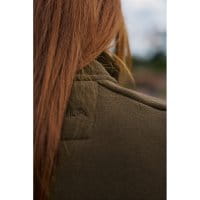 H&auml;rkila Sandhem Sherpa Fleecejacke Damen Willow Green