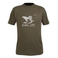 Hart Branded T-Shirt Ringeltaube Vorderseite