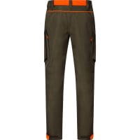 Seeland Venture Hose Pine green/Hi-Vis orange R&uuml;ckseite