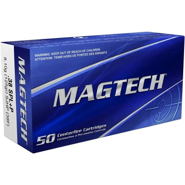 Magtech .38 Special +P JHP Hohlspitz 125gr. 38F Magtech .38 Special +P JHP Hohlspitz 125gr. 38F