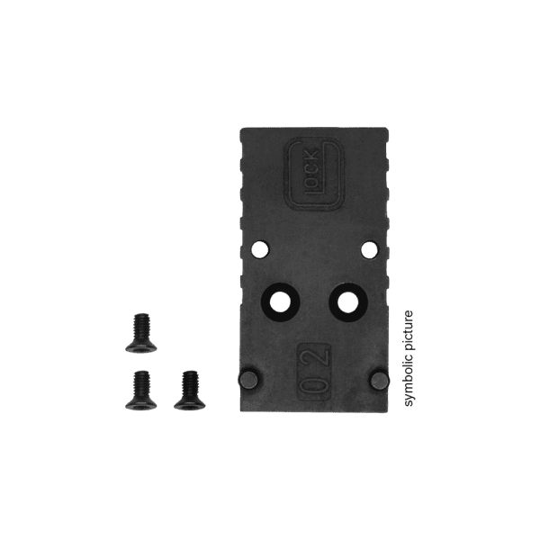 Adapterplatten für Glock MOS System 25,5 mm