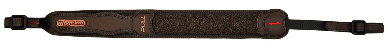 Niggeloh Gewehrgurt AUTOMATIC PULL Classic Loden braun