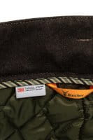 Rascher Thermo-Lodenhose Prestige wattiert Braun Schurwolle Details 