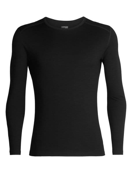 Icebreaker 260 Tech Langarm Funktionsshirt Black