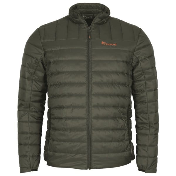 Pinewood Abisko Insulation Lite Jacke Clover Green Vorderseite 