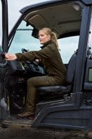 H&auml;rkila Fjell Hose Damen Dark olive/Willow green